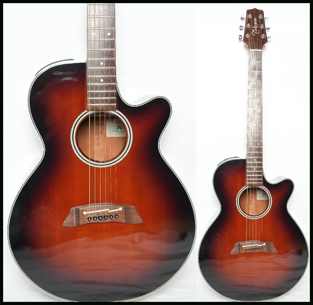 ☆TAKAMINE PT-106 TBL コンパクトサイズエレアコ 日本製 タカミネ