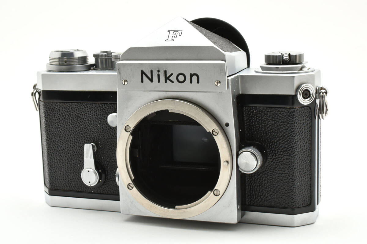 Nikon F アイレベル 35mm 一眼レフフィルムカメラボディ シルバー