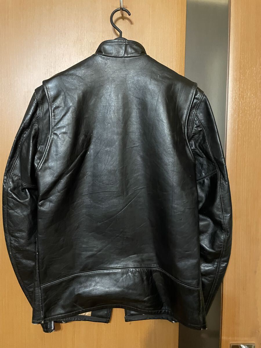 希少 60s『BECK』VINTAGEモデル666シングルレザーライダースジャケット