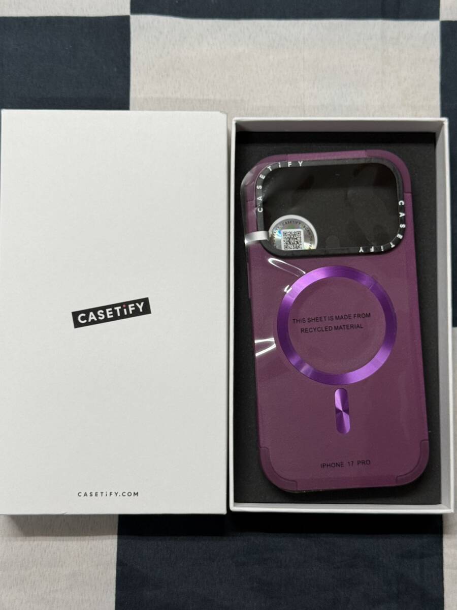 CASETiFY リサイクルiPhone17pro用ケース オーツ