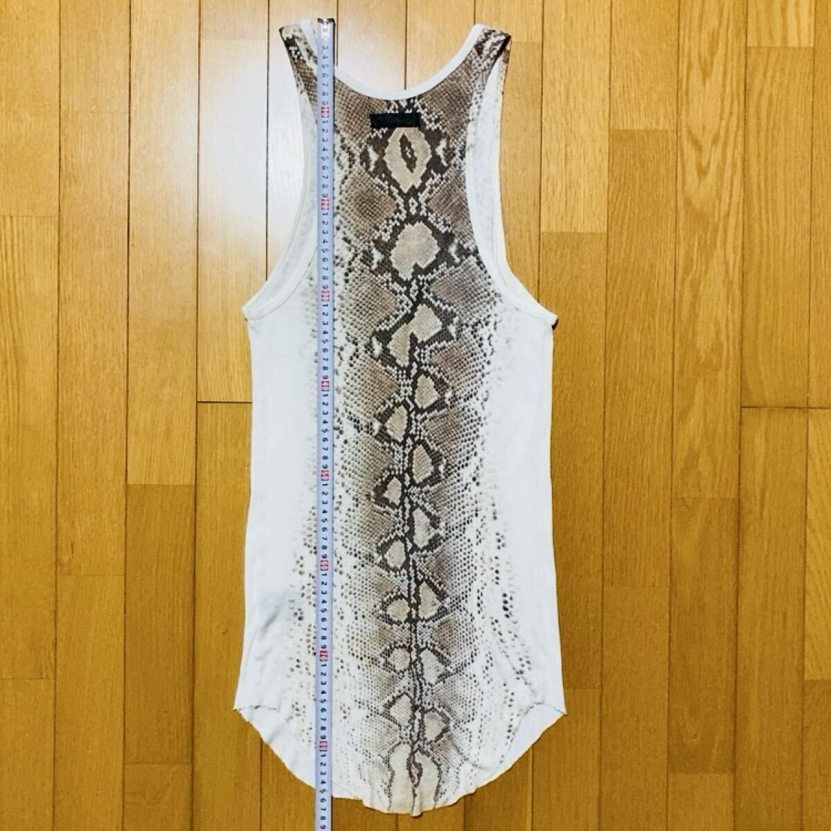 ifsixwasnine イフシックスワズナイン スネーク パイソン タンクトップ