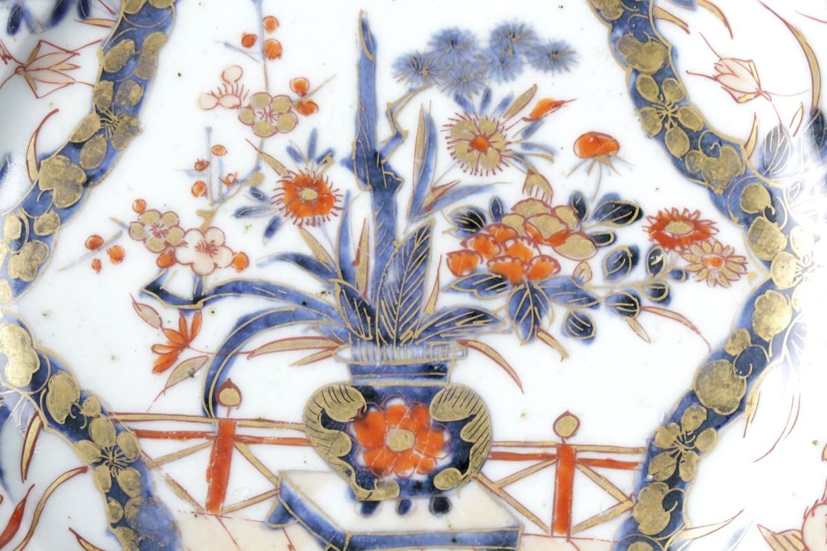 江戸元禄期 古伊万里 輸出伊万里 鳳凰花籠図 芙 - Yahoo!オークション