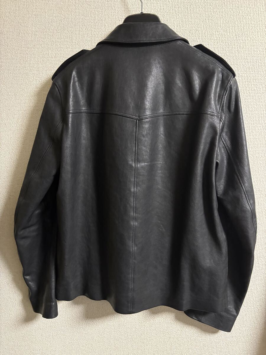 15ss サンローランパリ レザージャケット エディスリマン saint