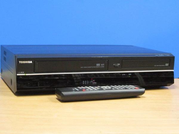 東芝☆良品 メンテ済 動作良好☆地デジ対応 VHS+DVDレコーダー☆