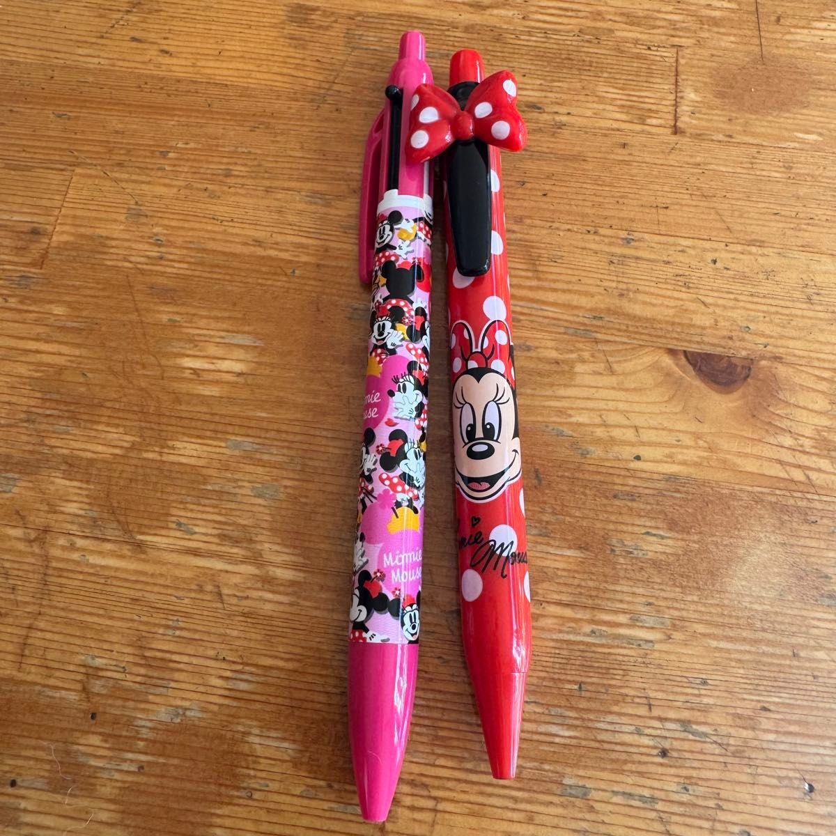 東京ディズニーリゾート お土産 ミニーマウス ボールペン 2本セット