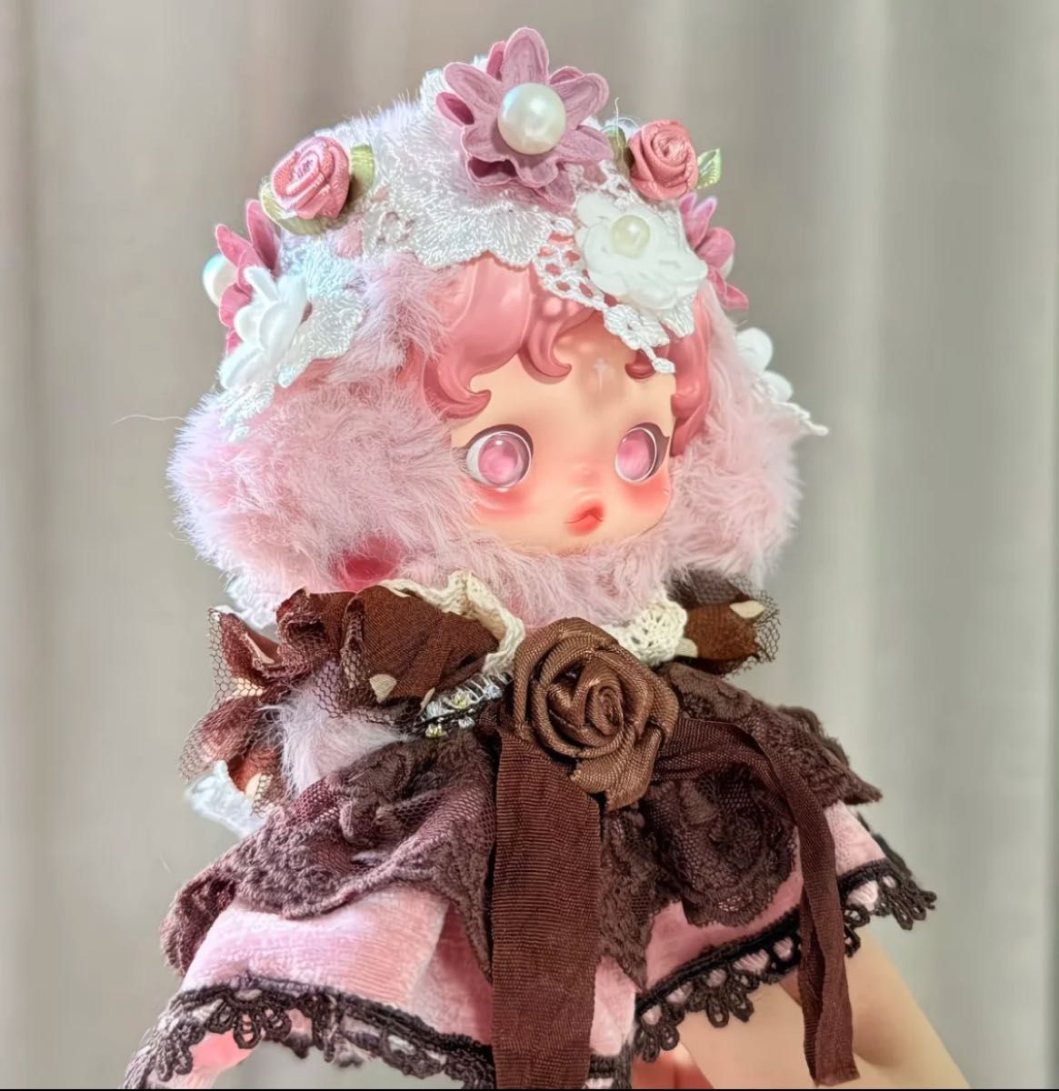 SKULLPANDAぬいぐる着せ替え服 髪飾り 本体なし POPMART スカルパンダ