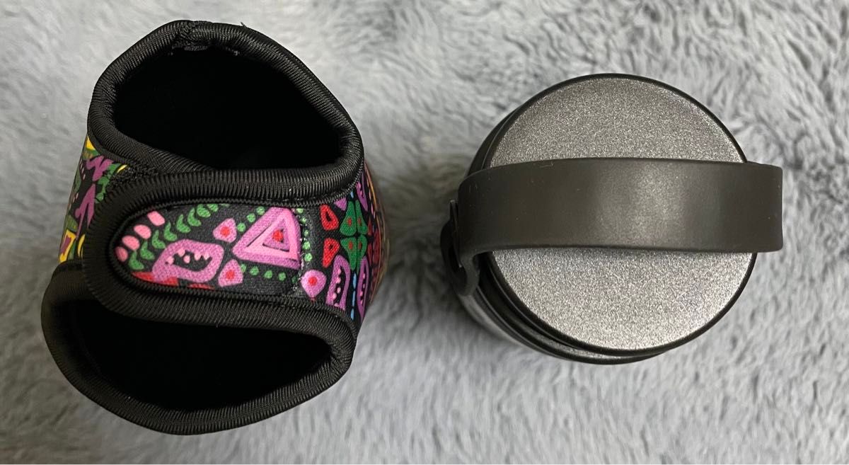 新品 HIDE X JAPAN ステンレスボトル（サイケペイント柄カバー付き