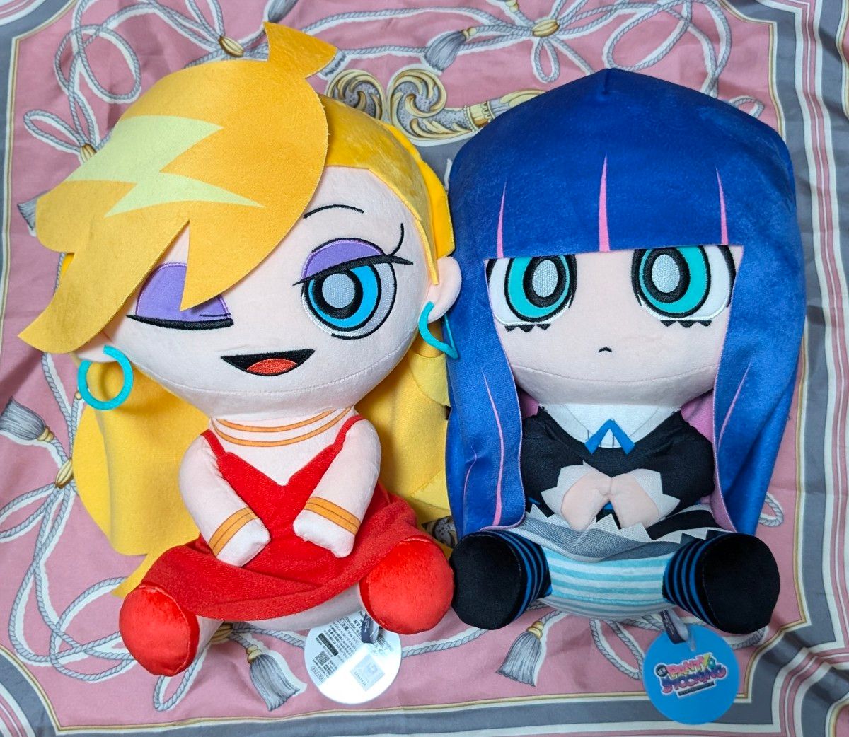 New PANTY & STOCKING ぬいぐるみ パンティ ストッキング おすわり