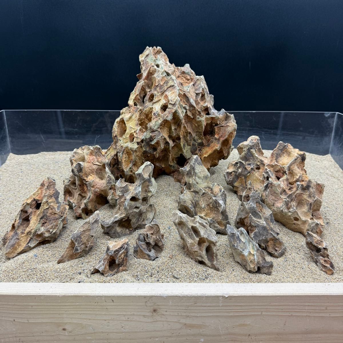 黄虎石セット 約13㎏ 黄虎石セット 約13㎏ 黄虎石 TORAICHI 寅壱