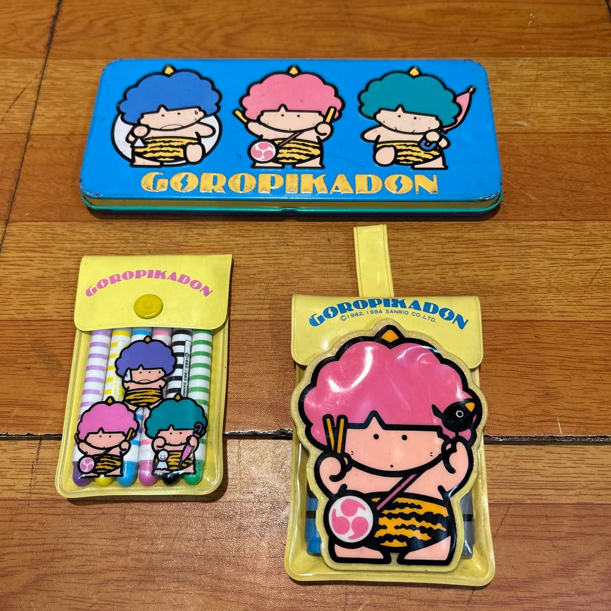 当時物 GOROPIKADON 缶ペンケース ペン サンリオ SANRIO 希少