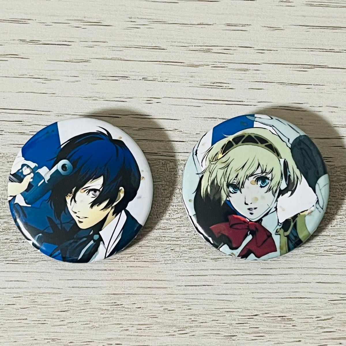 ペルソナ3 缶バッジ アイギス ペルソナ3 八景島シーパラダイス 缶