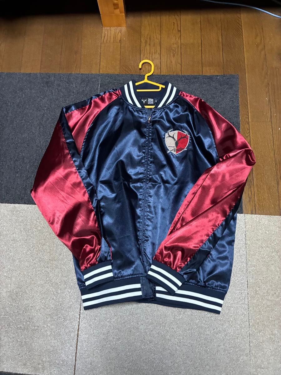 鹿島アントラーズ スカジャン メンズ レディース XXL 2XL 刺繍