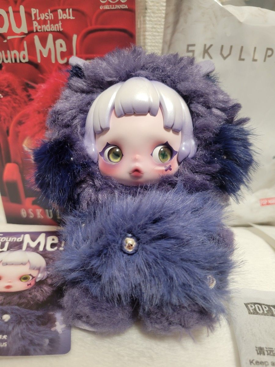 スカルパンダ 新作 ポップマートSKULLPANDA ケルベロスぬいぐるみ