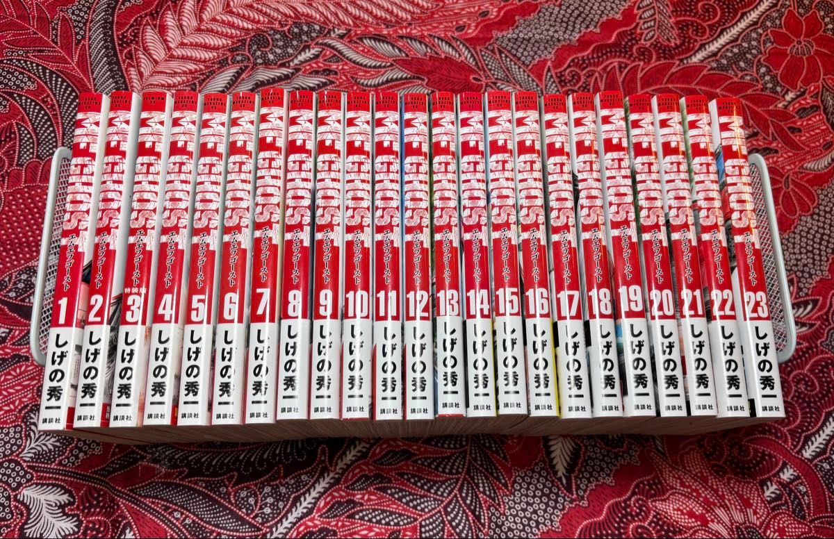 MFゴースト 1〜23（全巻初版帯付き） MFGHOST 1~23巻 全巻セット 初盤