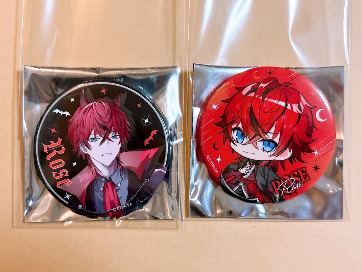 ロゼ Rose ハロウィン等身 めておら 缶バッジ 10点 新 モデル