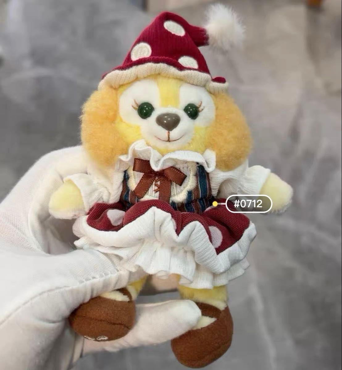 上海ディズニー・クッキーアン・ぬいぐるみキーチェーン 2021年