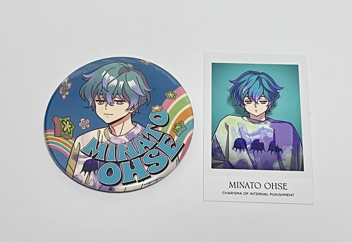 カリスマ 天堂天彦 ガンボ 缶バッジ チェキ風カード CHARISMA GARAGE