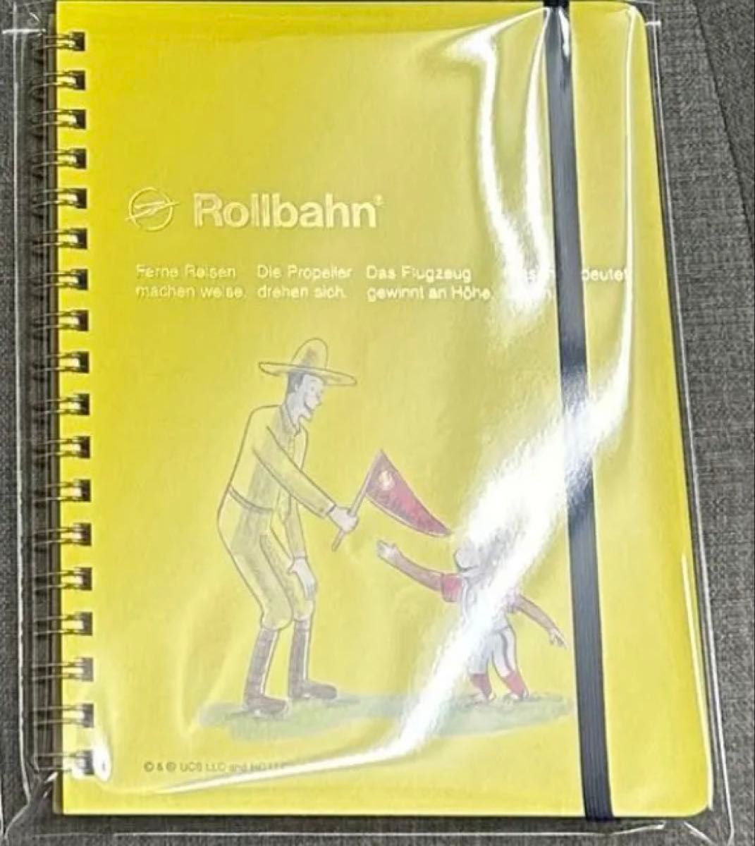 おさるのジョージ 限定 ロルバーンLポケット付リングノート｜Yahoo