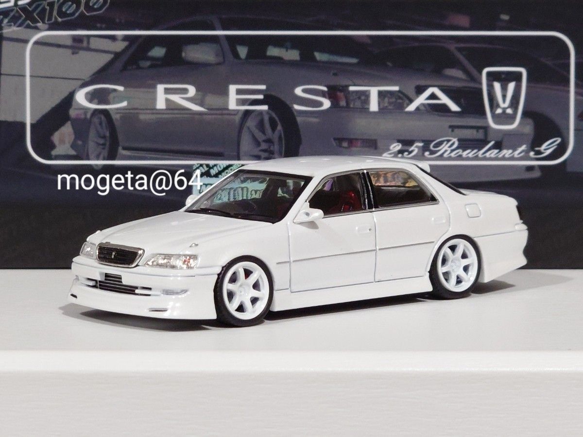 999台限定】MORTAL 1/64 TOYOTA CRESTA JZX100 クレスタ ルラーンG