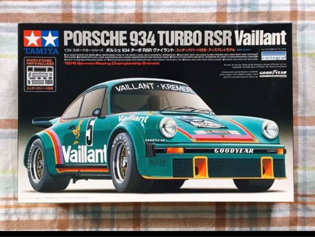 タミヤ 1/24 ヴァイラント・クレーマー・ポルシェ934｜Yahoo!フリマ