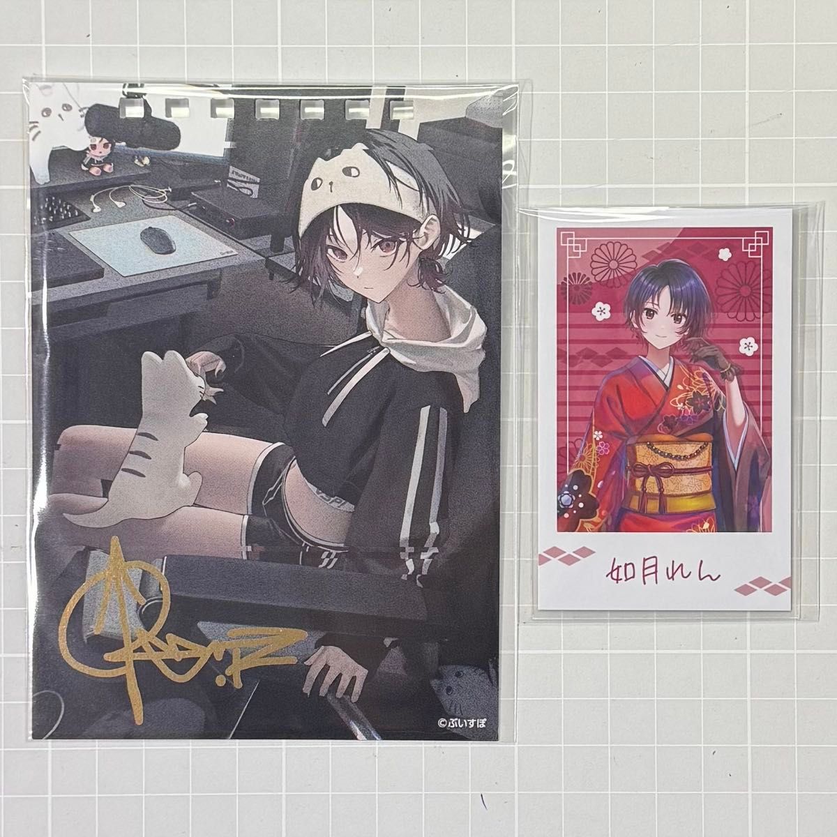 バラ売り可】ぶいすぽっ！ 年末カウントダウン チェキ風カード ぶいす