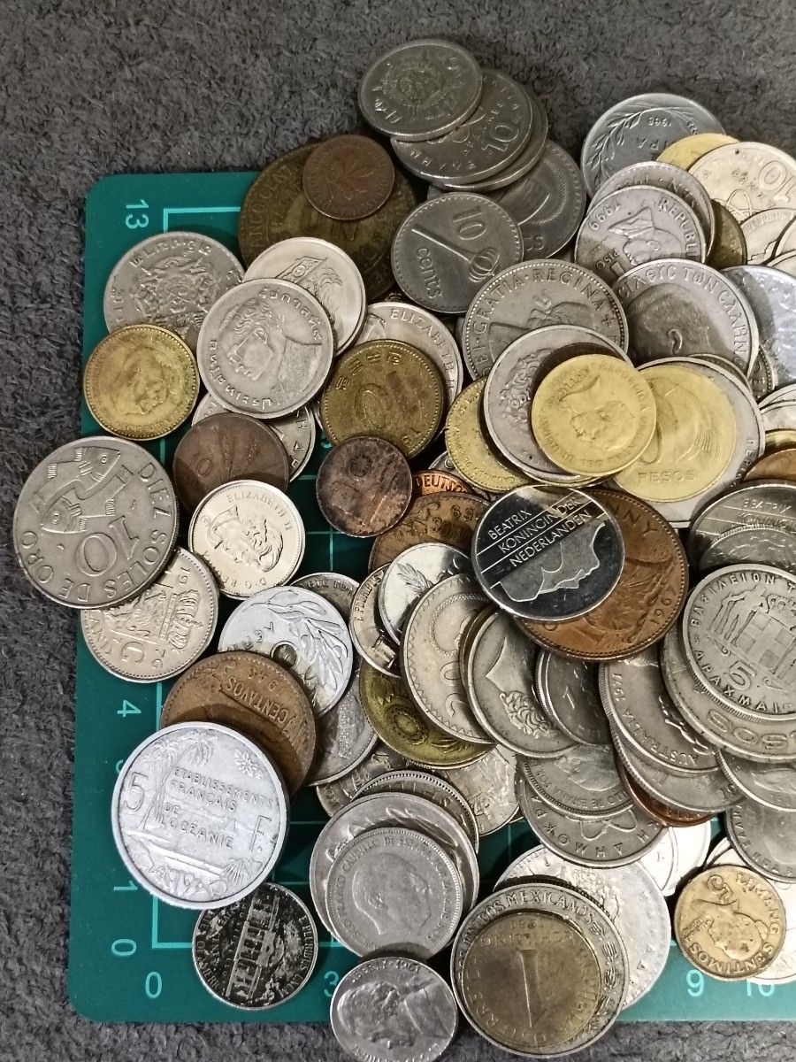 海外・外国 約3.15kg程度 複数国 硬貨 古銭 等 シンガポール