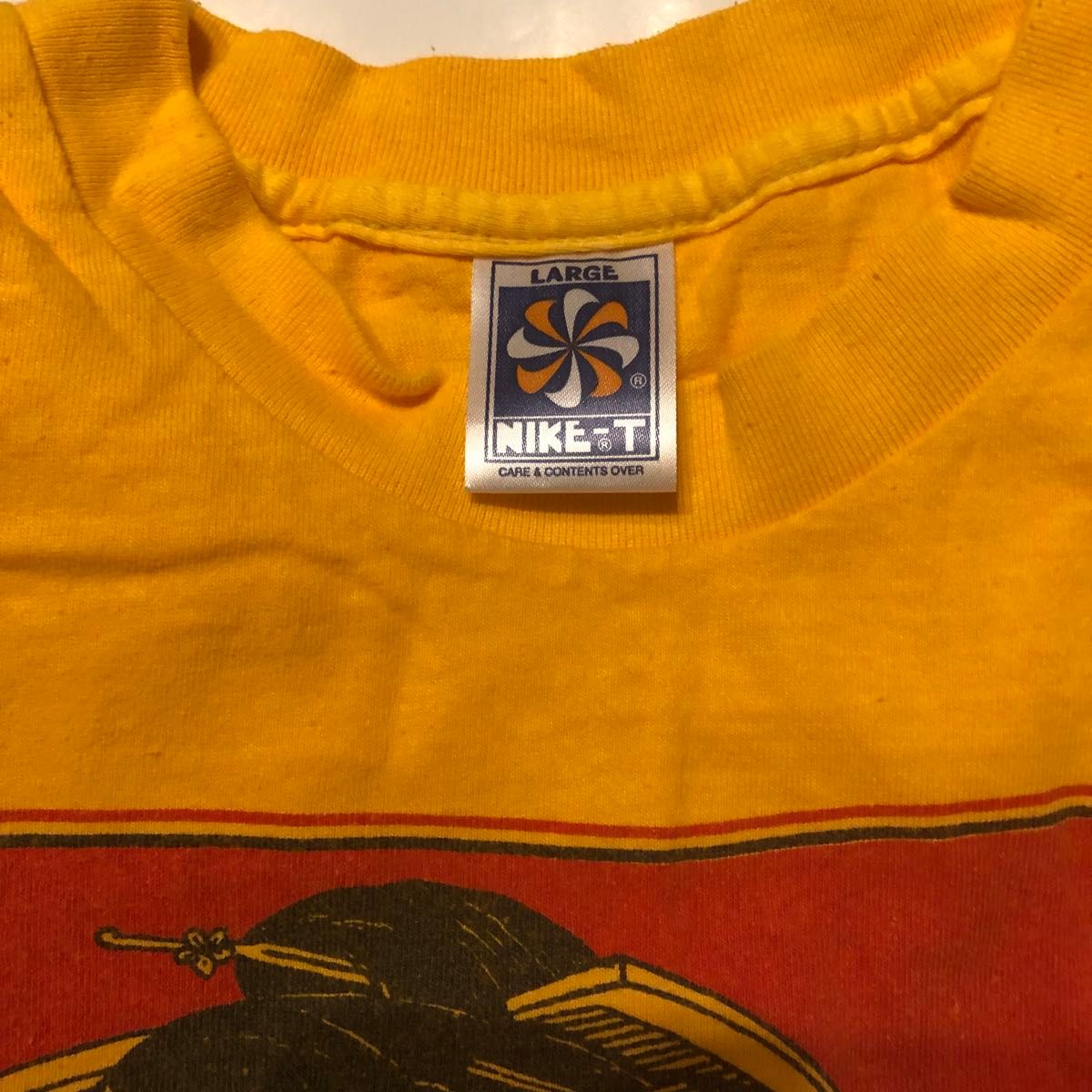 NIKE ナイキ 浮世絵 芸者 風車タグ 80s 復刻 Tシャツ L｜Yahoo!フリマ