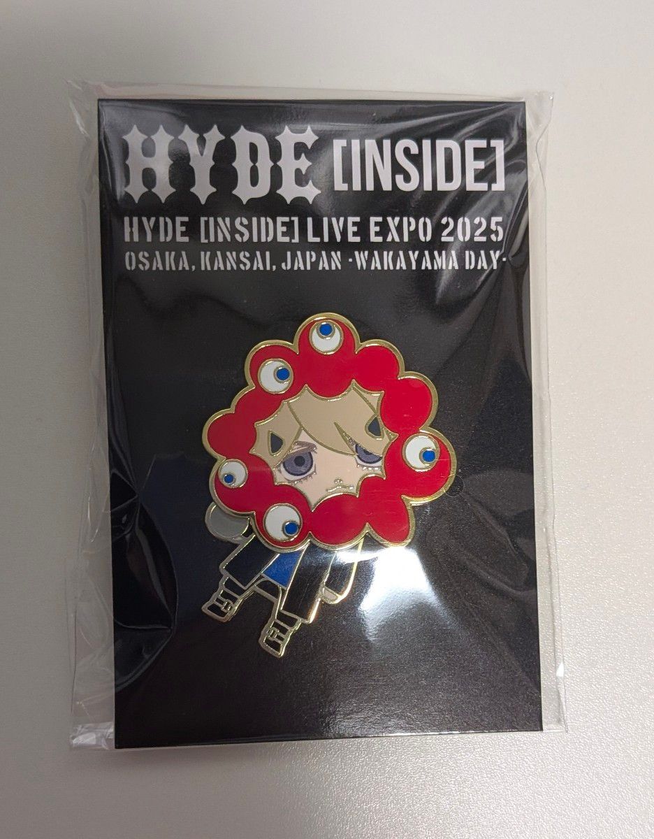 HYDE [INSIDE] LIVE EXPO 2025 ピンバッジ全4種 HYDE [INSIDE] LIVE