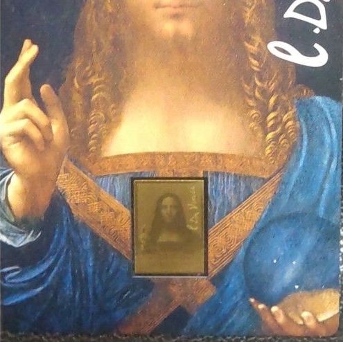 超逸品】レオナルド・ダ・ヴィンチ「救世主・イエスキリスト」1/1000