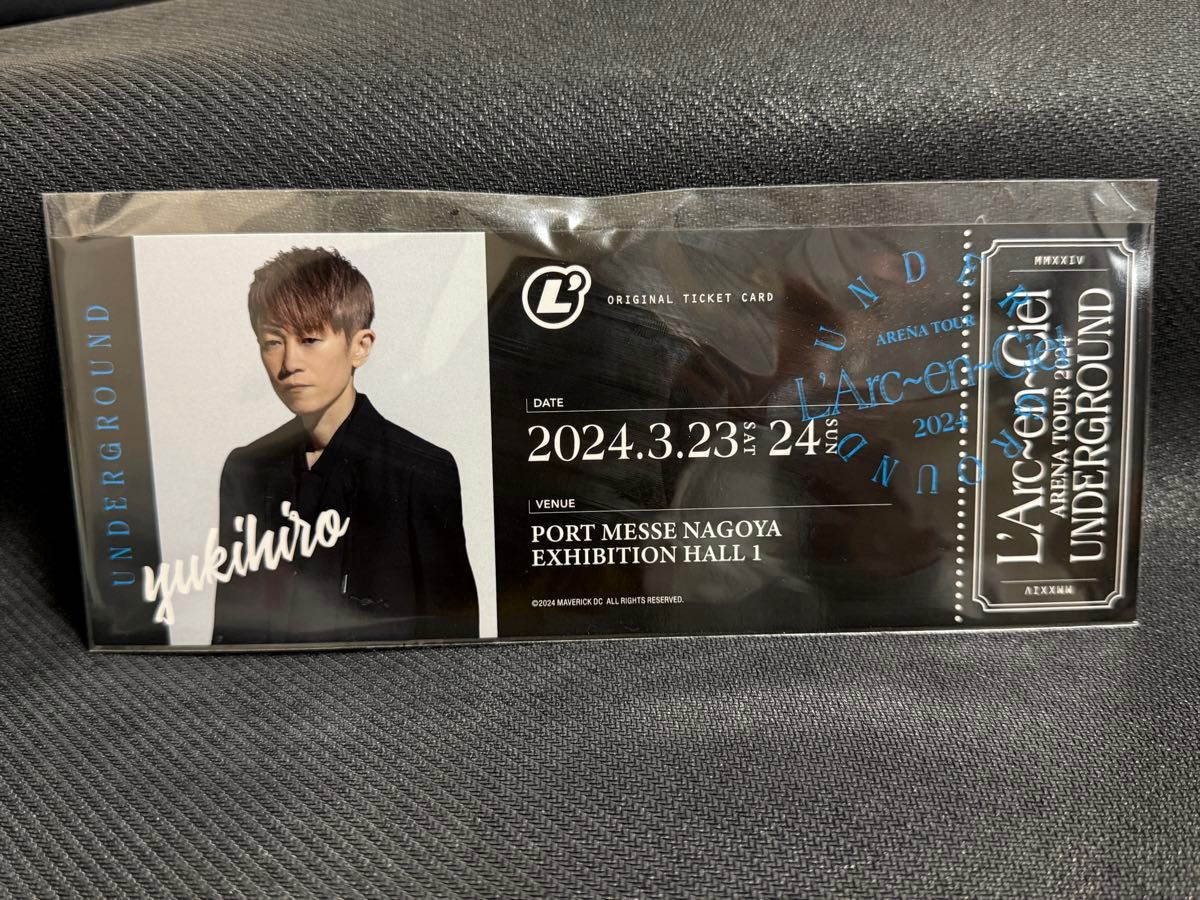 L'Arc～en～Ciel ピクチャーチケット風カード ラルク ラルくじ No.52