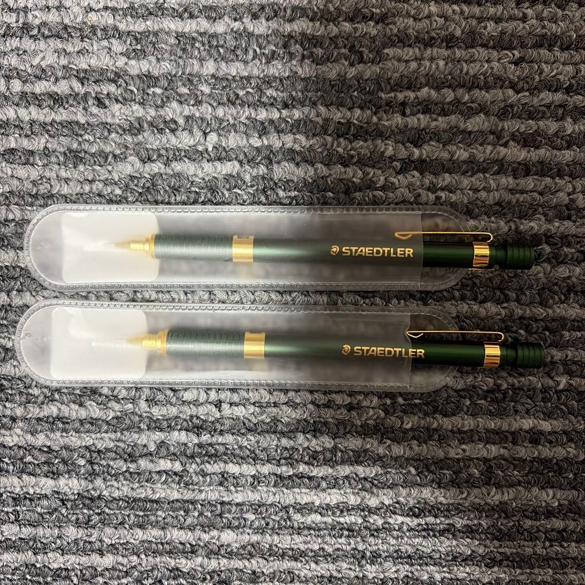 ステッドラー シャーペン 0.5㎜ ハンターグリーン 2本セット