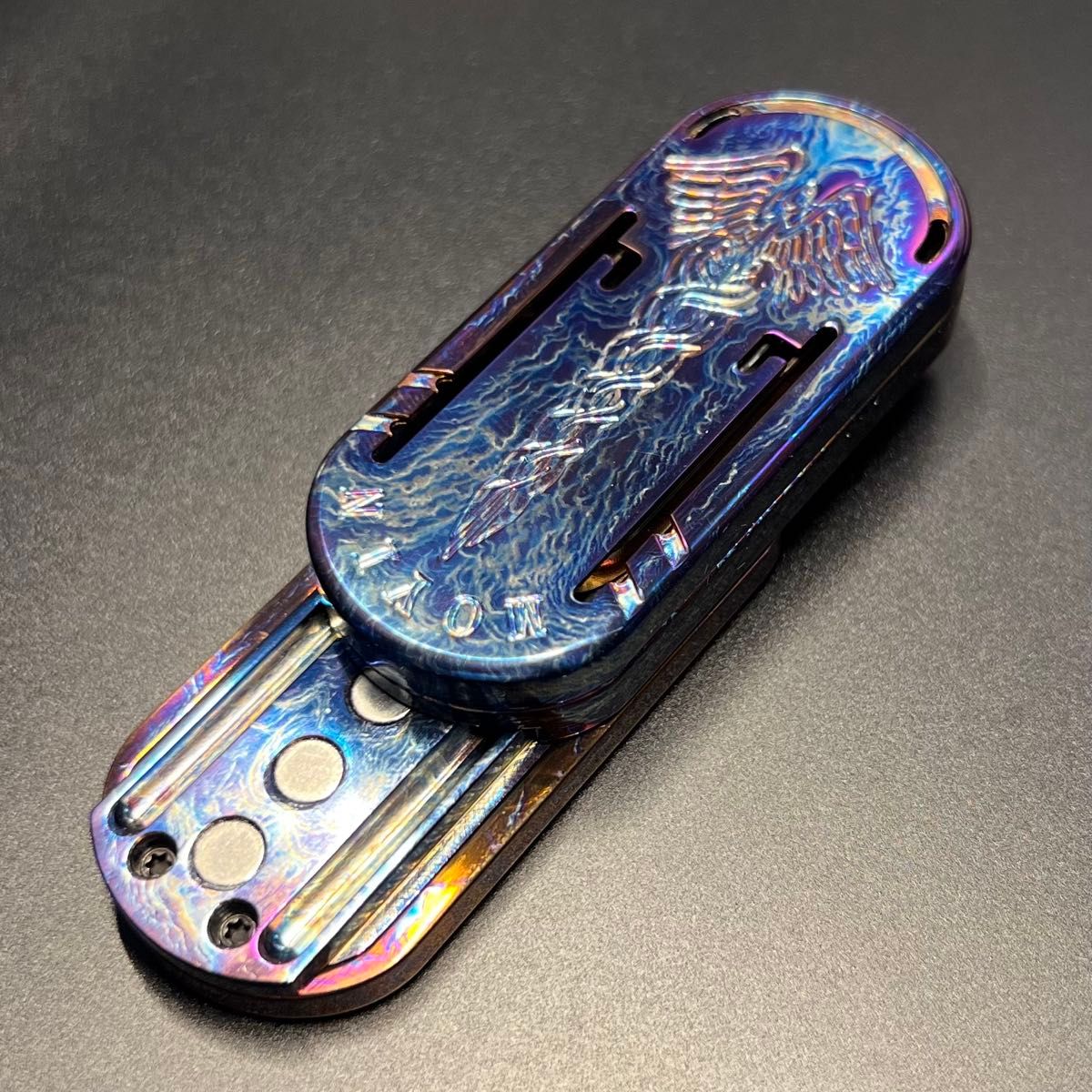 ジルコニウム ZD EDC フィジェット フィジェットスライダー 音叉 新品