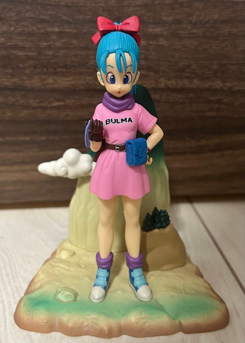 開封発送】ドラゴンボール ブルマ フィギュア & ドラゴンレーダー型