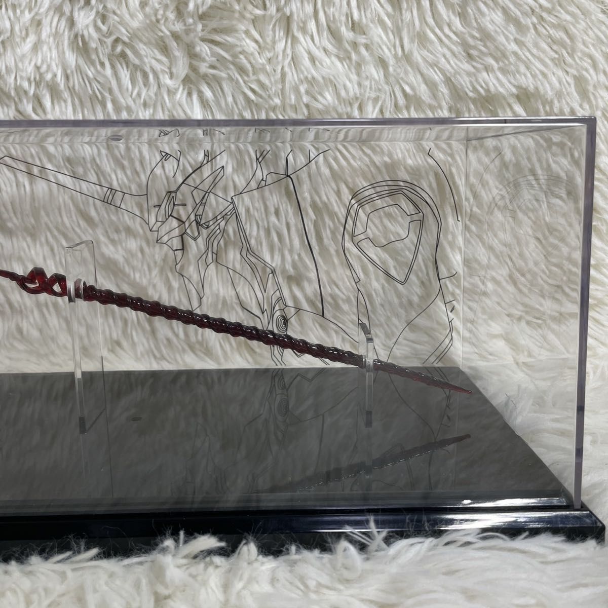 エヴァンゲリオン ガラス工芸 野菜生活 ロンギヌスの槍 野菜の壁