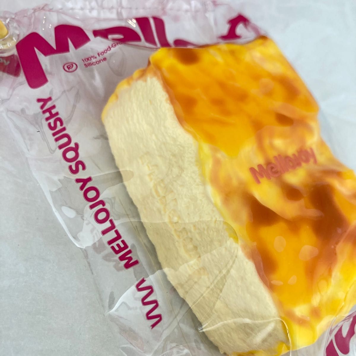 新品 mellojoy チーズカスタード スクイーズ diyjojo｜Yahoo!フリマ