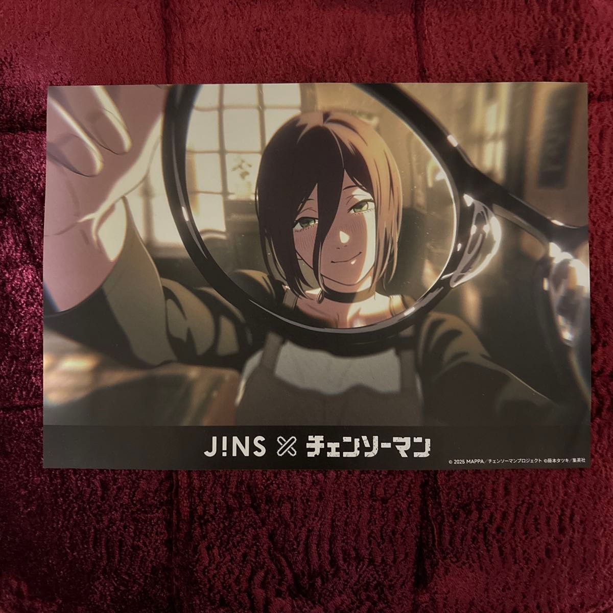 チェンソーマン 劇場版 レゼ篇 JINS チェンソーマン コラボ チラシ