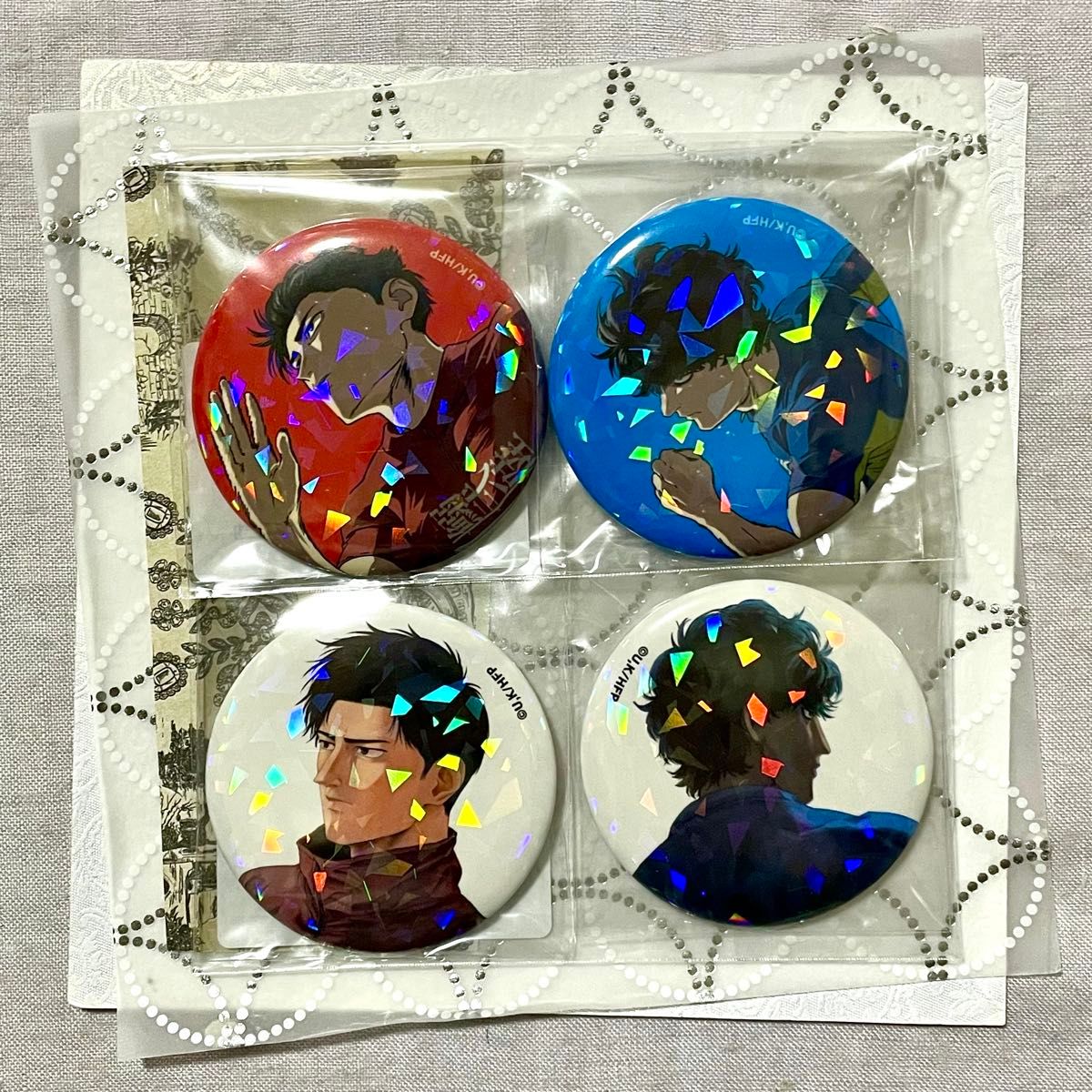 ひゃくえむ。名セリフ缶バッジ トガシ 小宮 魚豊 100M 缶バッチ 原作絵