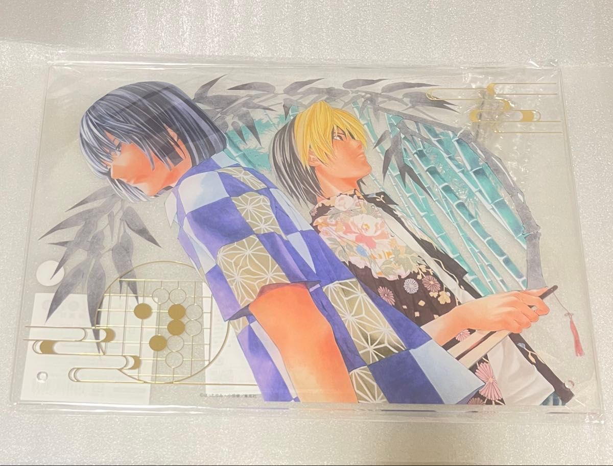 ヒカルの碁 ヒカ碁展 展くじ B賞 ヒカル アキラ アクリルパネル ヒカルの