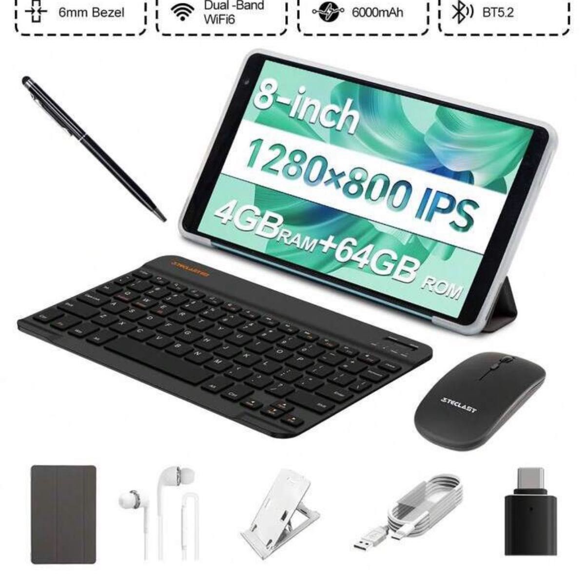 TECLAST P85 T 8インチタブレット Android14 6点セット｜Yahoo!フリマ