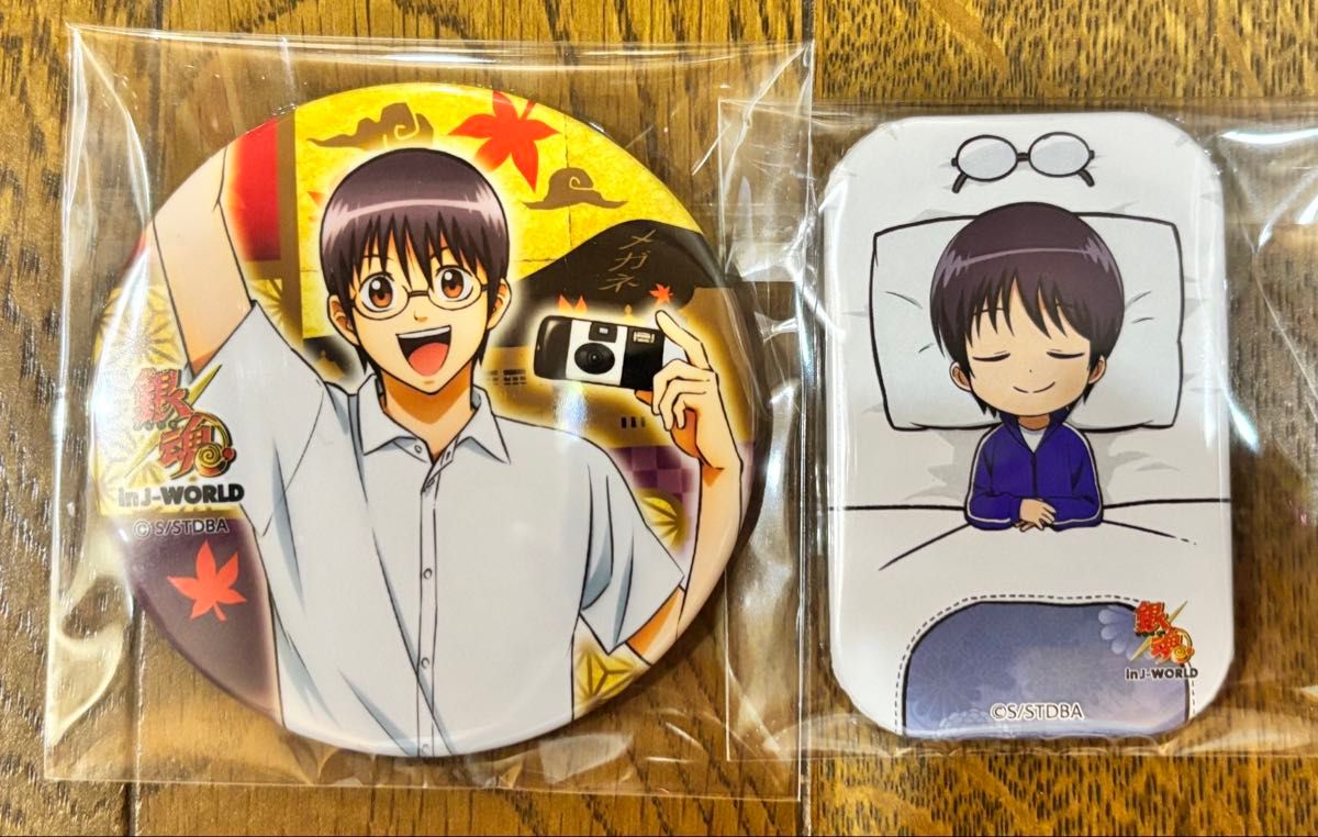 希少！ 銀魂 J-WORLD 夏のカブト祭り 缶バッジ ギントキコガネ 銀時