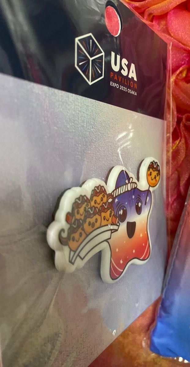 関西万博 大阪関西万博 アメリカ館 マグネット スパークくん 星 スター