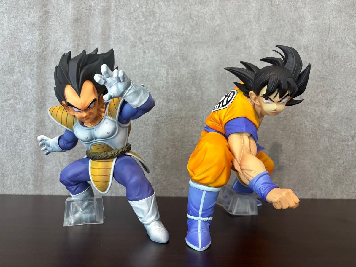 ドラゴンボール フィギュア ガレージキット 孫悟空 ベジータ 二体