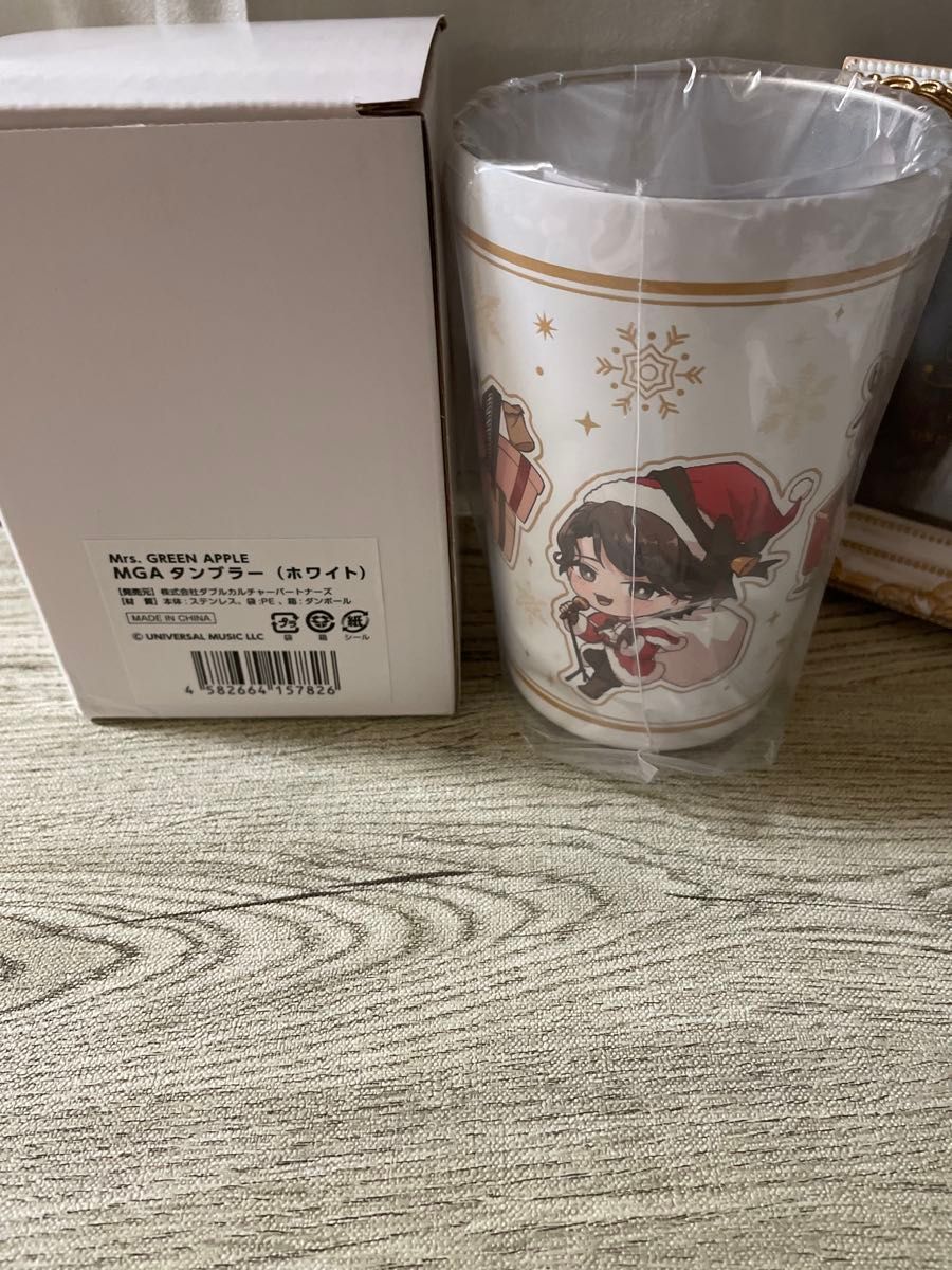 ミセスグリーンアップル 2024年 ローソン MGAタンブラー ホワイト