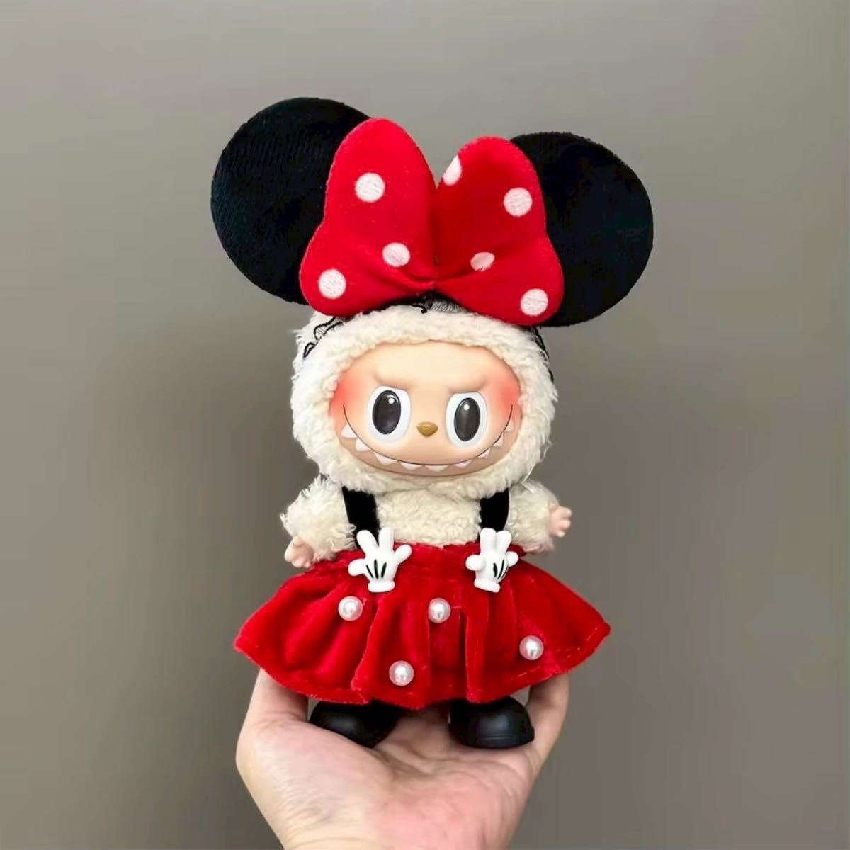 ラブブ Labubu 着せ替え ぬい服 ミニーちゃん コスプレ 服 17