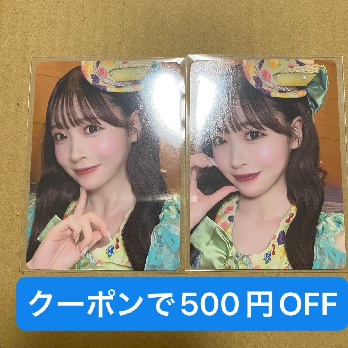 fruitszipper フルーツジッパー クリアトレカ 櫻井優衣 トレカ ふるっ