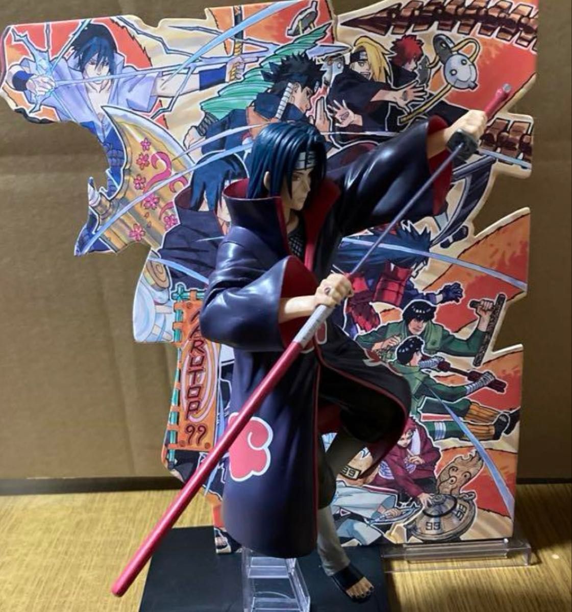 うちはイタチ フィギュア 一番くじ NARUTOP99 D賞 豪華絢爛忍絵巻 記念