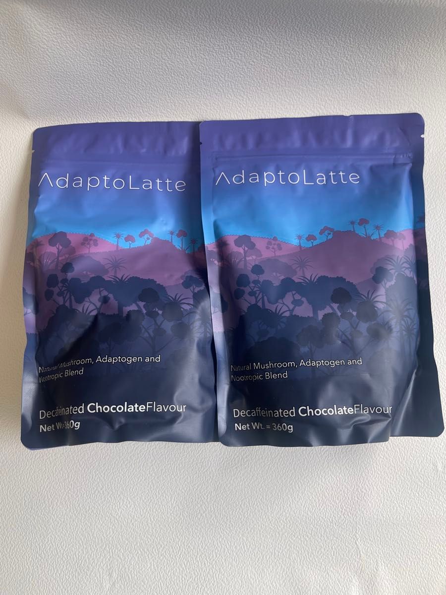 Adaptolatte デカフェチョコレート 360g×2袋 2袋セットAdaptolatte
