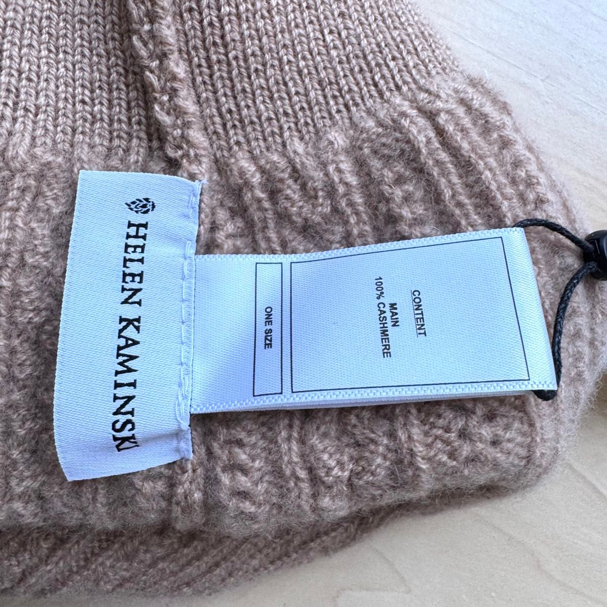 新品・タグ付き ヘレンカミンスキー ニット帽 ビーニー ニットキャップ