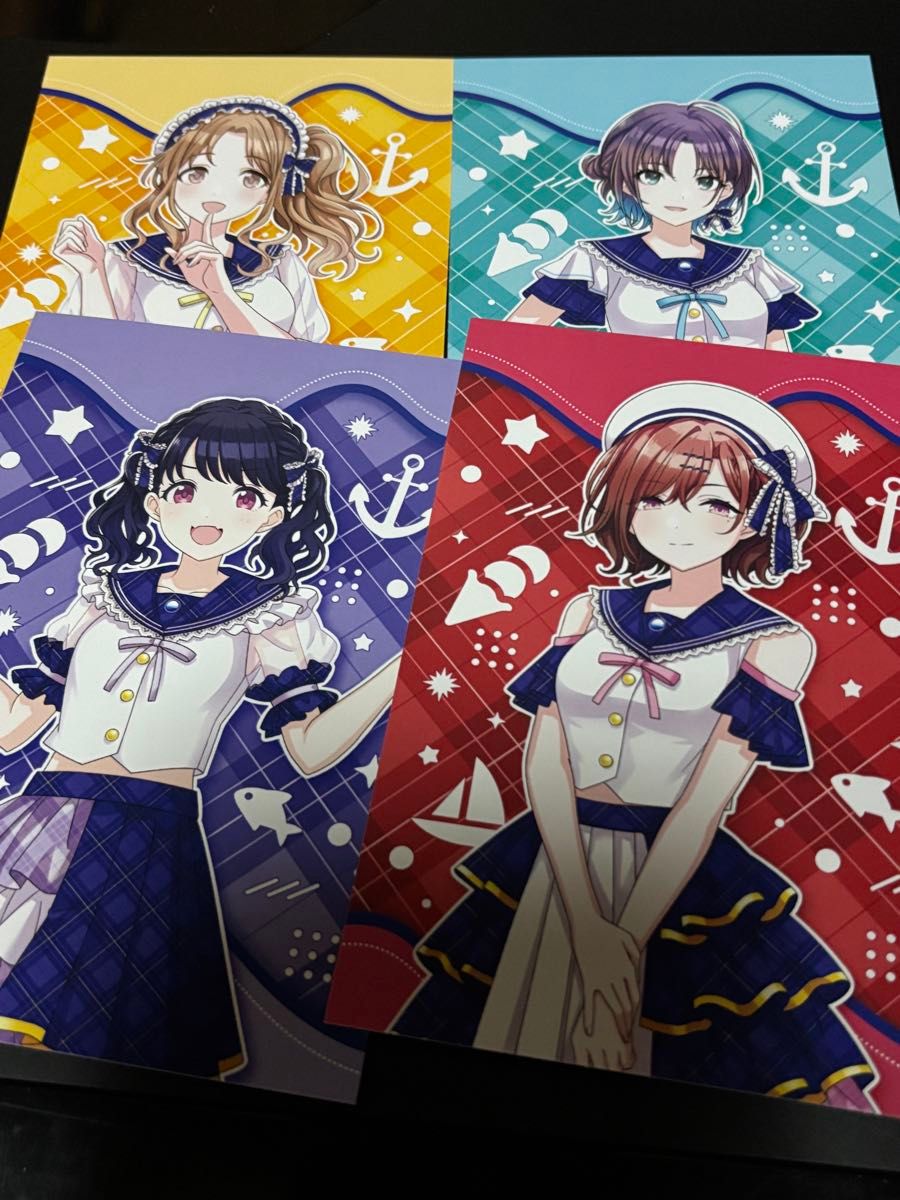 4点 浅倉透 樋口円香 福丸小糸 市川雛菜 特典 イラストカード コラボ