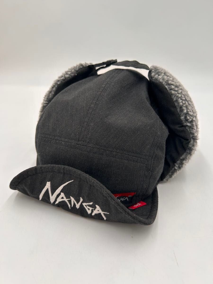 美品】NANGA×CLEF ナンガ クレ初期ダウンボアキャップ 焚火 TAKIBI 難